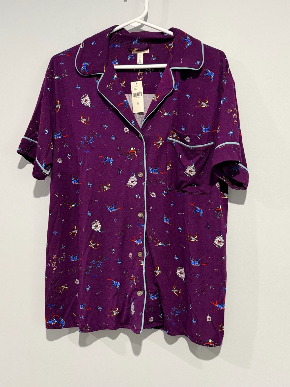 NWT Anthropologie pajama top Size XS